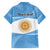 Argentina Flag Day Personalized Family Matching Summer Maxi Dress and Hawaiian Shirt Simple Sol de Mayo