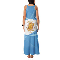 Argentina Flag Day Personalized Family Matching Tank Maxi Dress and Hawaiian Shirt Simple Sol de Mayo