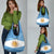 Argentina Flag Day Personalized Grocery Bag Simple Sol de Mayo