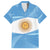 Argentina Flag Day Personalized Hawaiian Shirt Simple Sol de Mayo