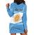 Argentina Flag Day Personalized Hoodie Dress Simple Sol de Mayo