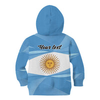 Argentina Flag Day Personalized Kid Hoodie Simple Sol de Mayo