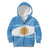 Argentina Flag Day Personalized Kid Hoodie Simple Sol de Mayo
