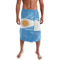Argentina Flag Day Personalized Lavalava Simple Sol de Mayo