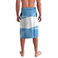 Argentina Flag Day Personalized Lavalava Simple Sol de Mayo