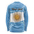 Argentina Flag Day Personalized Long Sleeve Shirt Simple Sol de Mayo