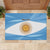 Argentina Flag Day Personalized Rubber Doormat Simple Sol de Mayo