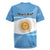 Argentina Flag Day Personalized Rugby Jersey Simple Sol de Mayo