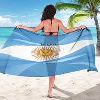 Argentina Flag Day Personalized Sarong Simple Sol de Mayo