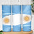 Argentina Flag Day Personalized Skinny Tumbler Simple Sol de Mayo