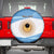 Argentina Flag Day Personalized Spare Tire Cover Simple Sol de Mayo