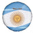 Argentina Flag Day Personalized Spare Tire Cover Simple Sol de Mayo