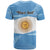 Argentina Flag Day Personalized T Shirt Simple Sol de Mayo