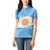 Argentina Flag Day Personalized Women Polo Shirt Simple Sol de Mayo