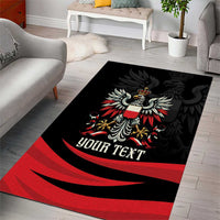 Poland National Flag Day Personalized Area Rug Polsk Eagle Proud to be Poland