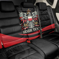 Poland National Flag Day Personalized Back Car Seat Cover Polsk Eagle Proud to be Poland