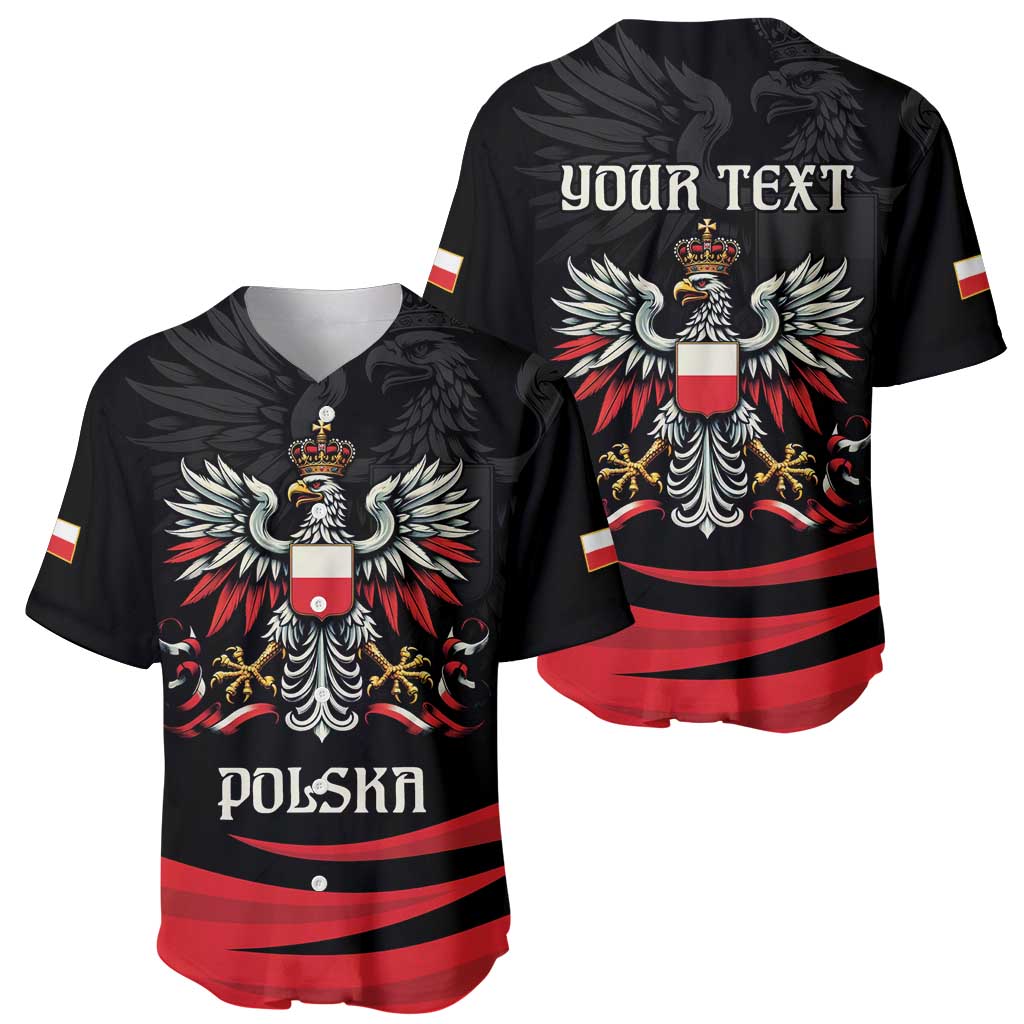 Poland National Flag Day Personalized Baseball Jersey Polsk Eagle Proud to be Poland
