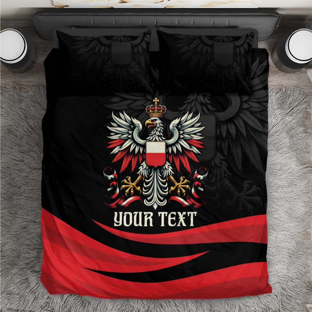 Poland National Flag Day Personalized Bedding Set Polsk Eagle Proud to be Poland