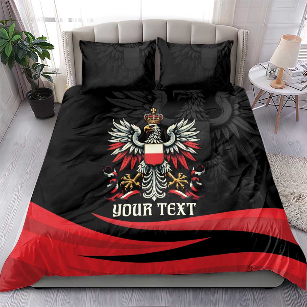 Poland National Flag Day Personalized Bedding Set Polsk Eagle Proud to be Poland