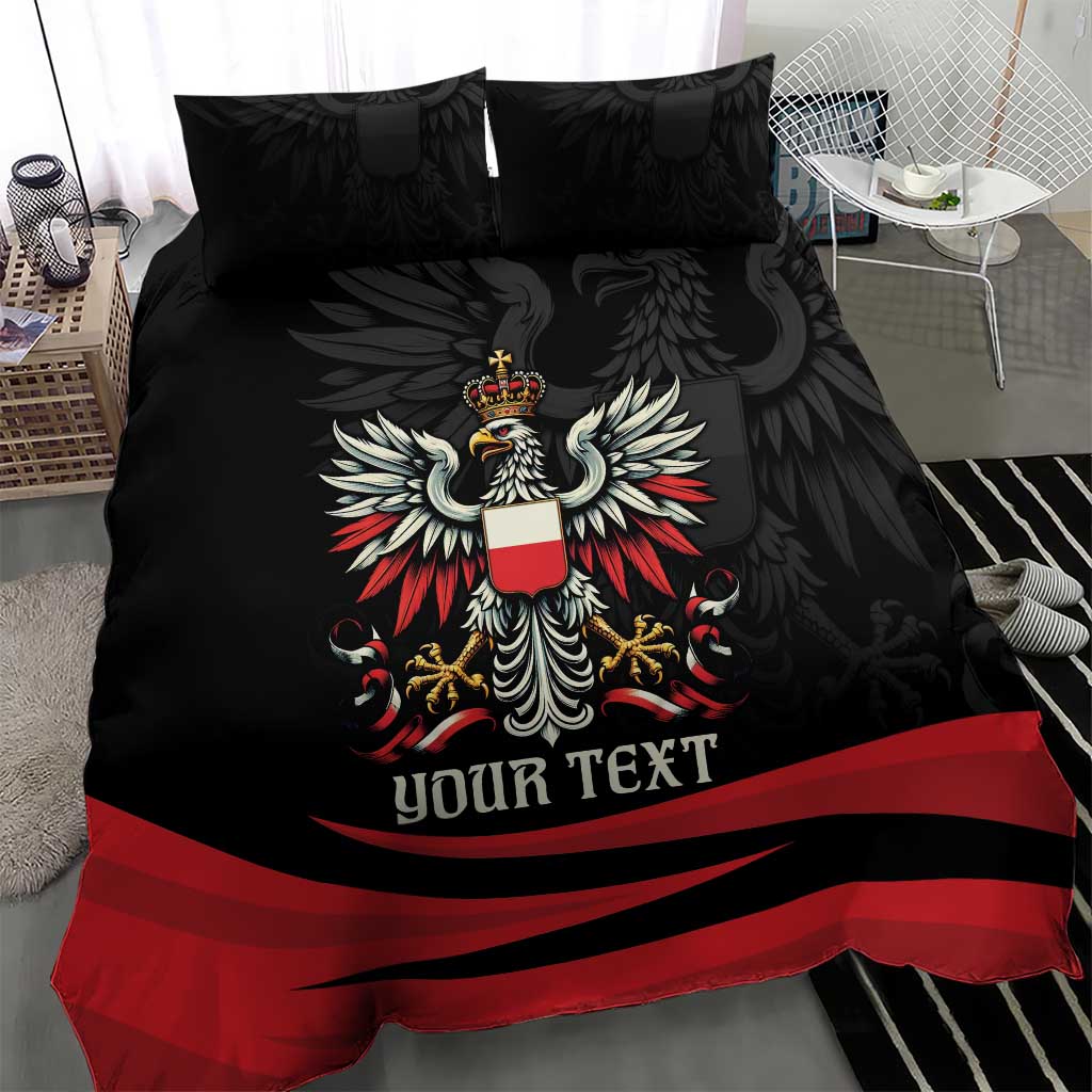 Poland National Flag Day Personalized Bedding Set Polsk Eagle Proud to be Poland