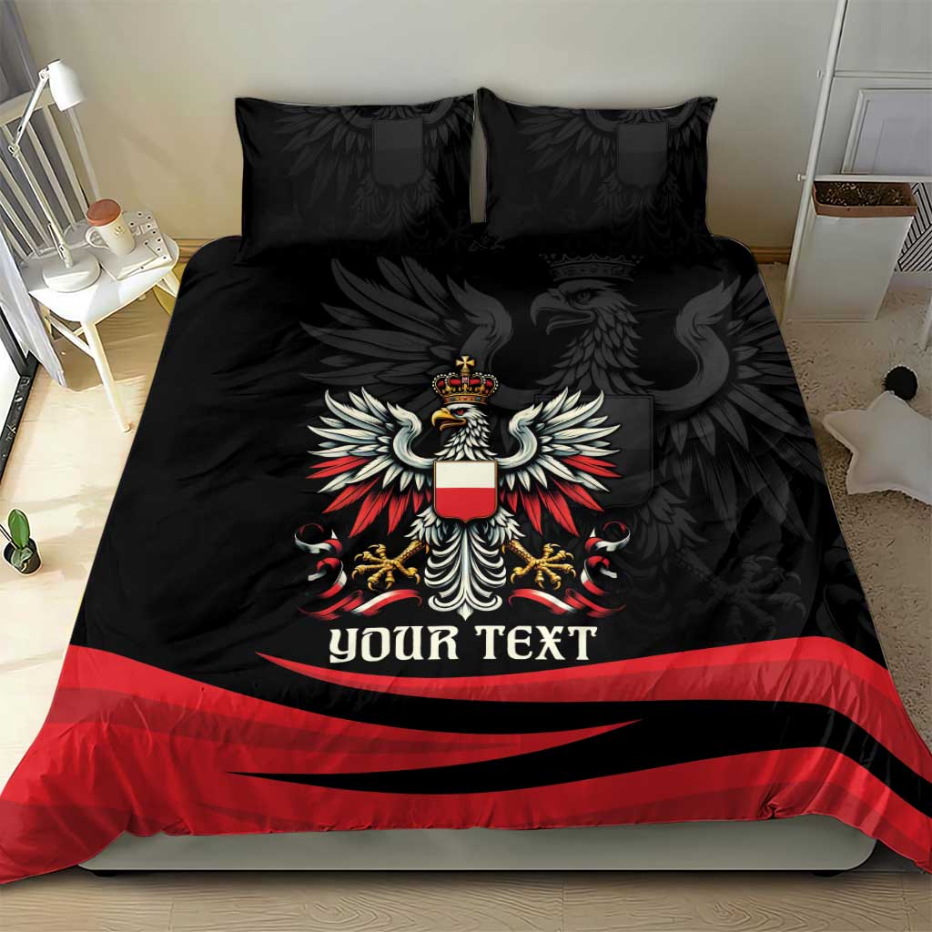 Poland National Flag Day Personalized Bedding Set Polsk Eagle Proud to be Poland