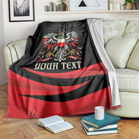 Poland National Flag Day Personalized Blanket Polsk Eagle Proud to be Poland