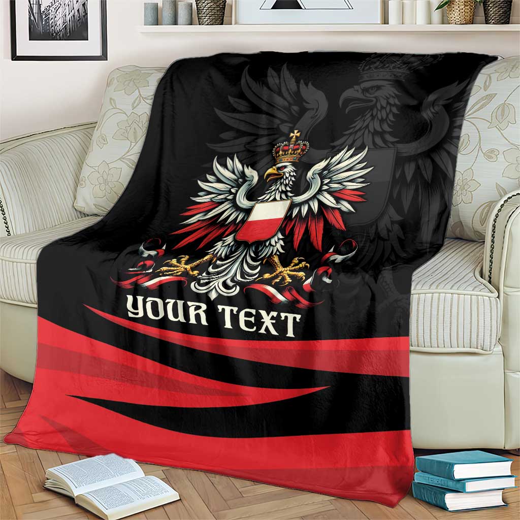 Poland National Flag Day Personalized Blanket Polsk Eagle Proud to be Poland