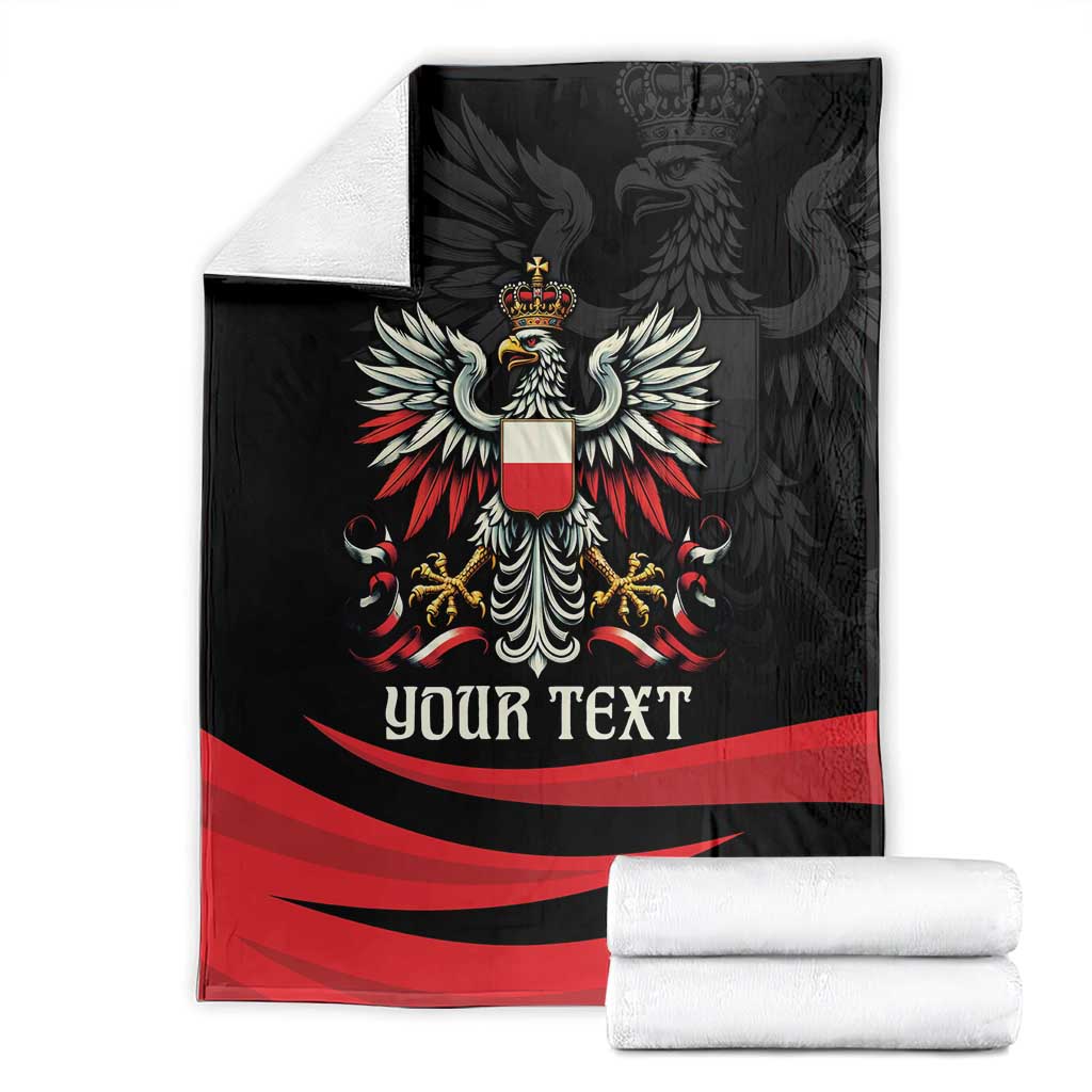 Poland National Flag Day Personalized Blanket Polsk Eagle Proud to be Poland