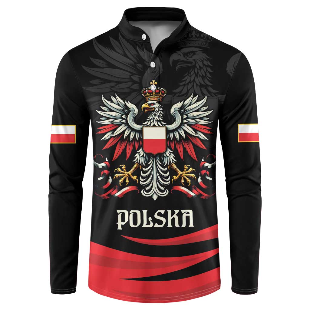 Poland National Flag Day Personalized Button Sweatshirt Polsk Eagle Proud to be Poland