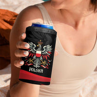 Poland National Flag Day Personalized 4 in 1 Can Cooler Tumbler Polsk Eagle Proud to be Poland