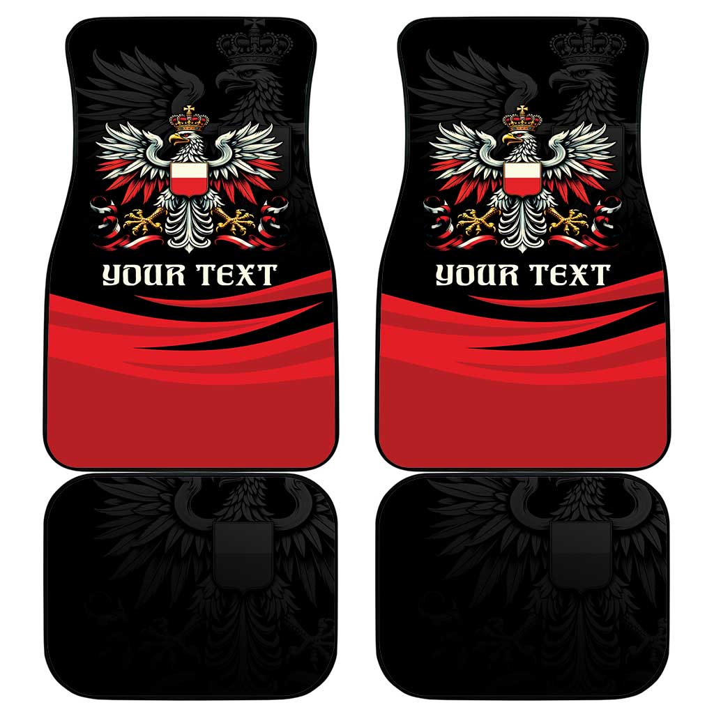 Poland National Flag Day Personalized Car Mats Polsk Eagle Proud to be Poland