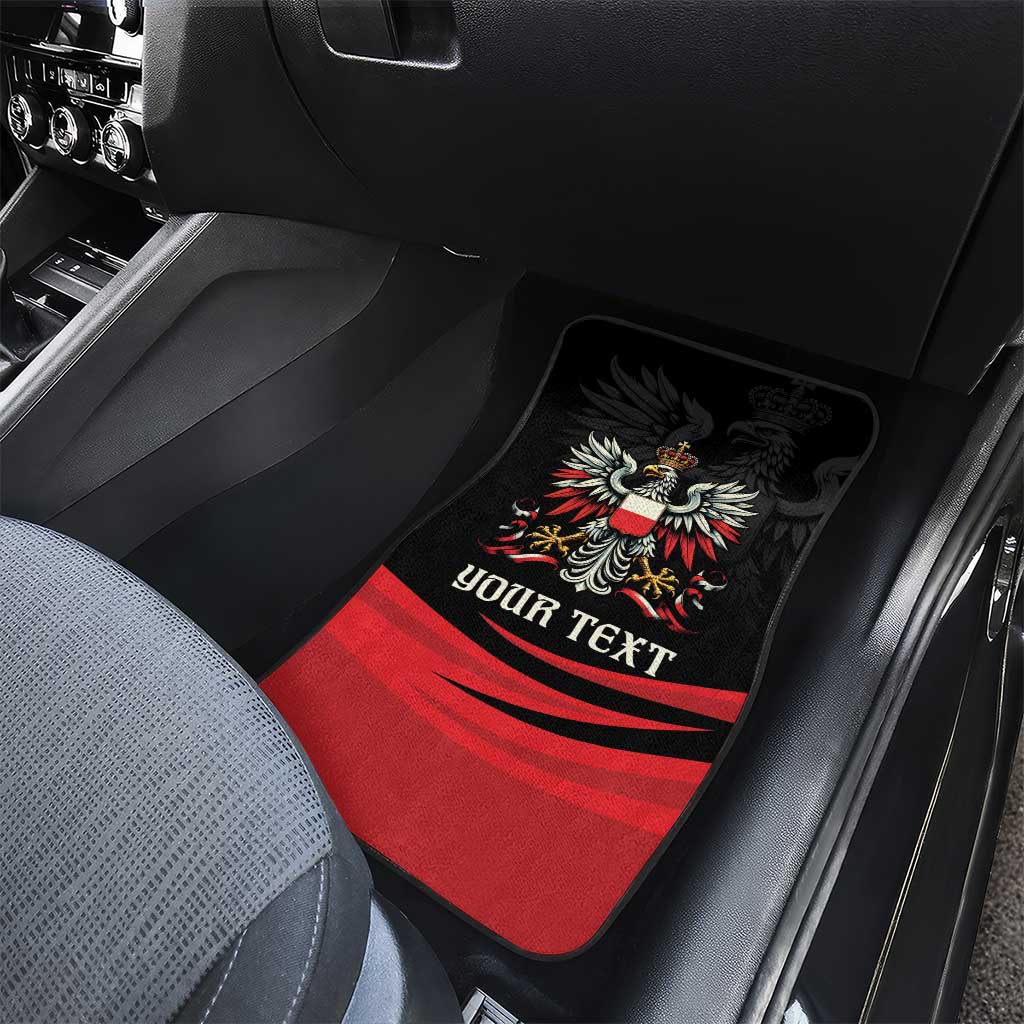 Poland National Flag Day Personalized Car Mats Polsk Eagle Proud to be Poland