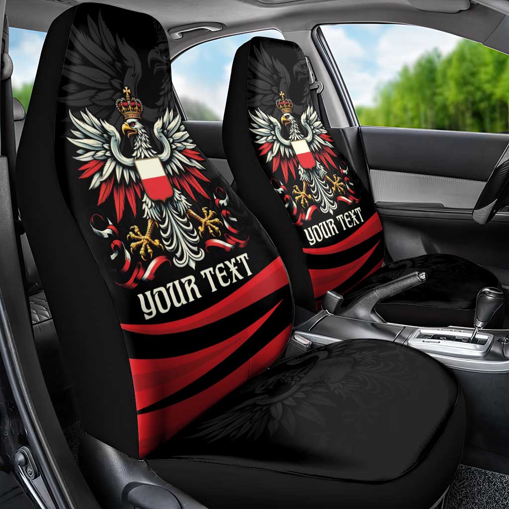 Poland National Flag Day Personalized Car Seat Cover Polsk Eagle Proud to be Poland