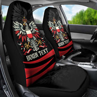 Poland National Flag Day Personalized Car Seat Cover Polsk Eagle Proud to be Poland