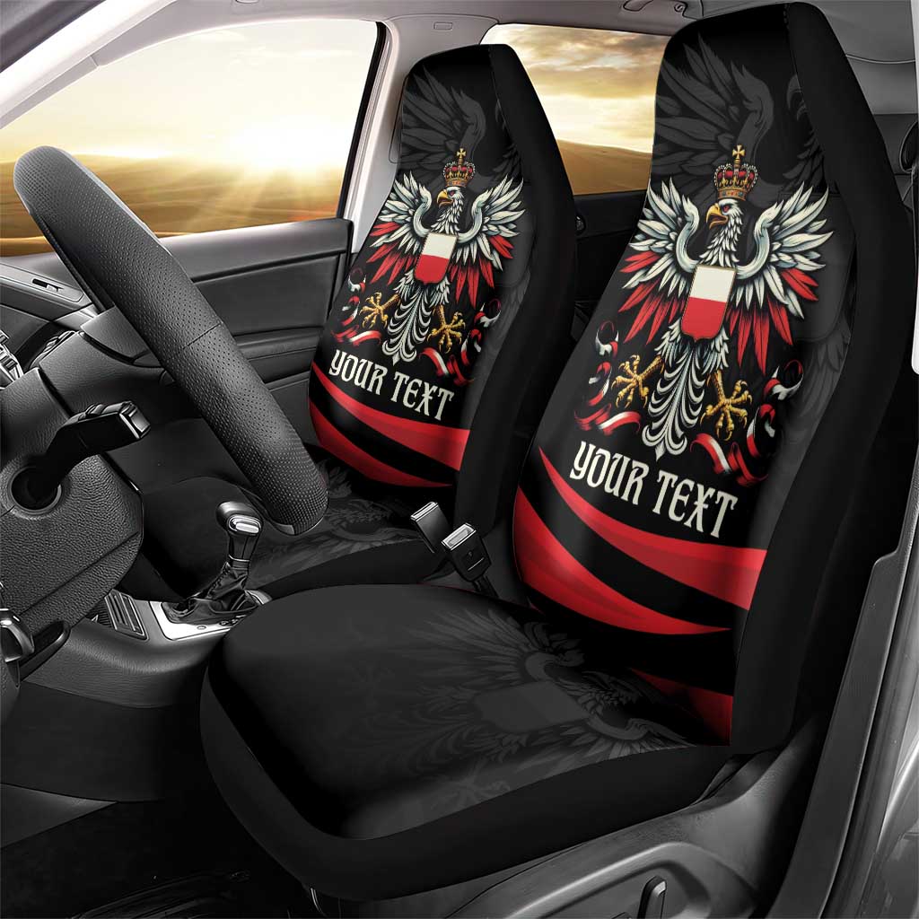 Poland National Flag Day Personalized Car Seat Cover Polsk Eagle Proud to be Poland