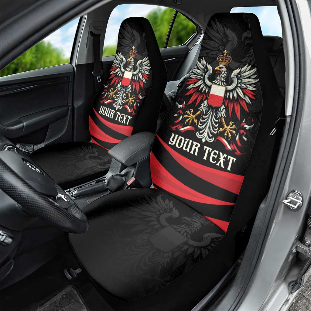 Poland National Flag Day Personalized Car Seat Cover Polsk Eagle Proud to be Poland