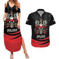 Poland National Flag Day Personalized Couples Matching Summer Maxi Dress and Hawaiian Shirt Polsk Eagle Proud to be Poland
