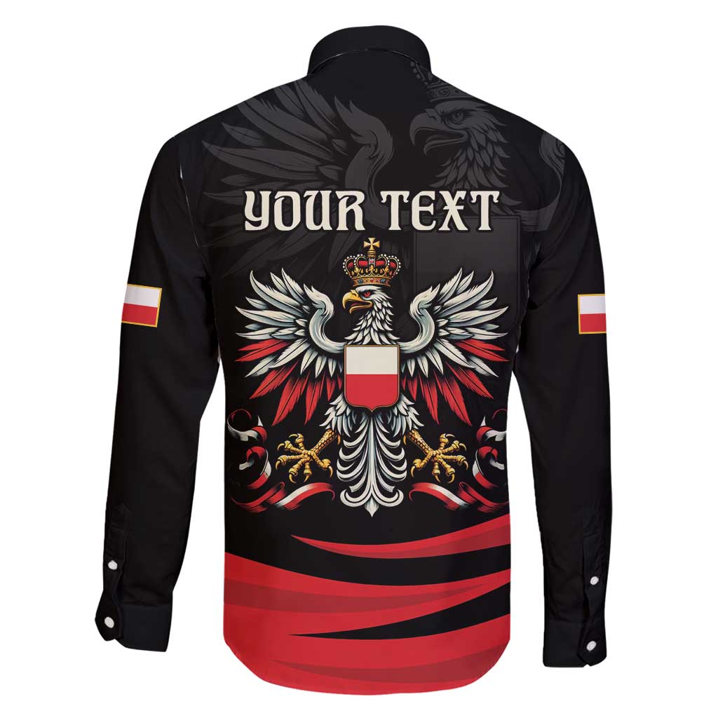 Poland National Flag Day Personalized Family Matching Long Sleeve Bodycon Dress and Hawaiian Shirt Polsk Eagle Proud to be Poland
