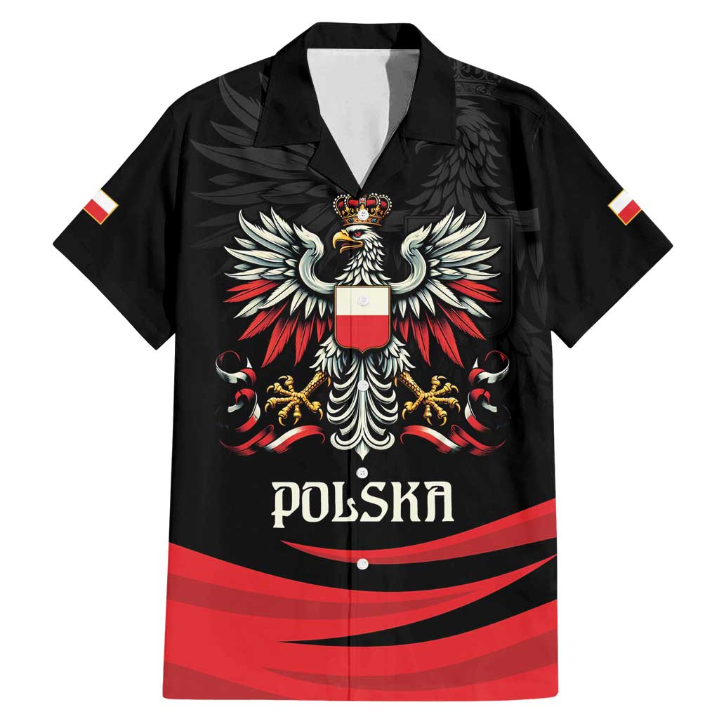 Poland National Flag Day Personalized Family Matching Mermaid Dress and Hawaiian Shirt Polsk Eagle Proud to be Poland