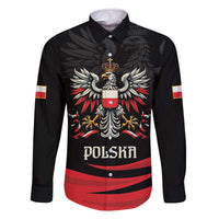 Poland National Flag Day Personalized Family Matching Off The Shoulder Long Sleeve Dress and Hawaiian Shirt Polsk Eagle Proud to be Poland
