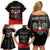 Poland National Flag Day Personalized Family Matching Off Shoulder Short Dress and Hawaiian Shirt Polsk Eagle Proud to be Poland