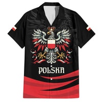 Poland National Flag Day Personalized Family Matching Off Shoulder Short Dress and Hawaiian Shirt Polsk Eagle Proud to be Poland