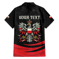Poland National Flag Day Personalized Family Matching Off Shoulder Short Dress and Hawaiian Shirt Polsk Eagle Proud to be Poland