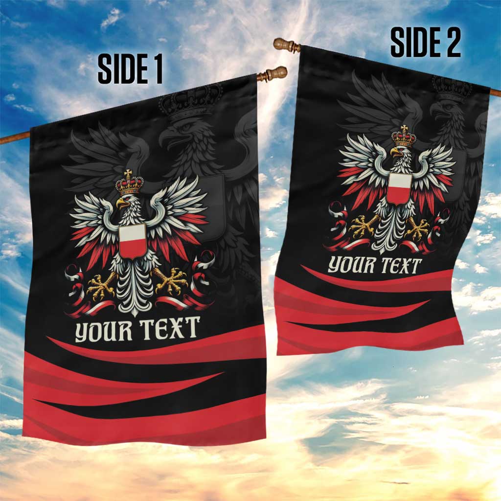 Poland National Flag Day Personalized Garden Flag Polsk Eagle Proud to be Poland
