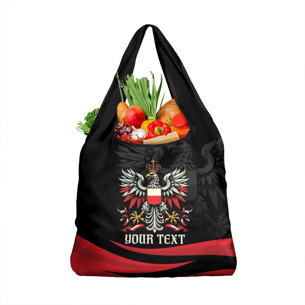 Poland National Flag Day Personalized Grocery Bag Polsk Eagle Proud to be Poland