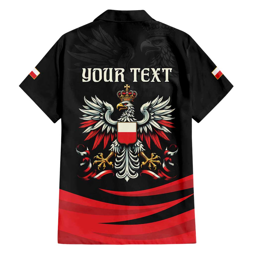 Poland National Flag Day Personalized Hawaiian Shirt Polsk Eagle Proud to be Poland