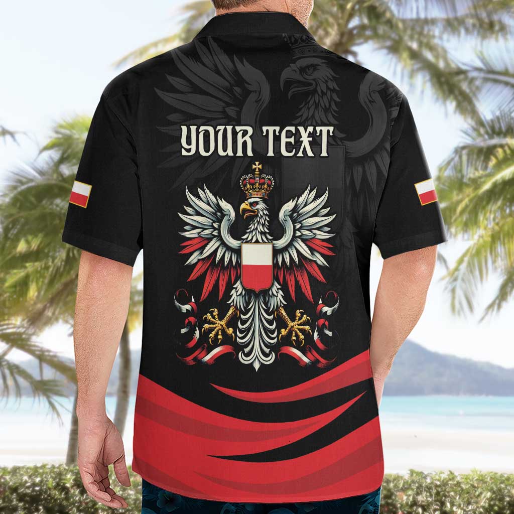 Poland National Flag Day Personalized Hawaiian Shirt Polsk Eagle Proud to be Poland