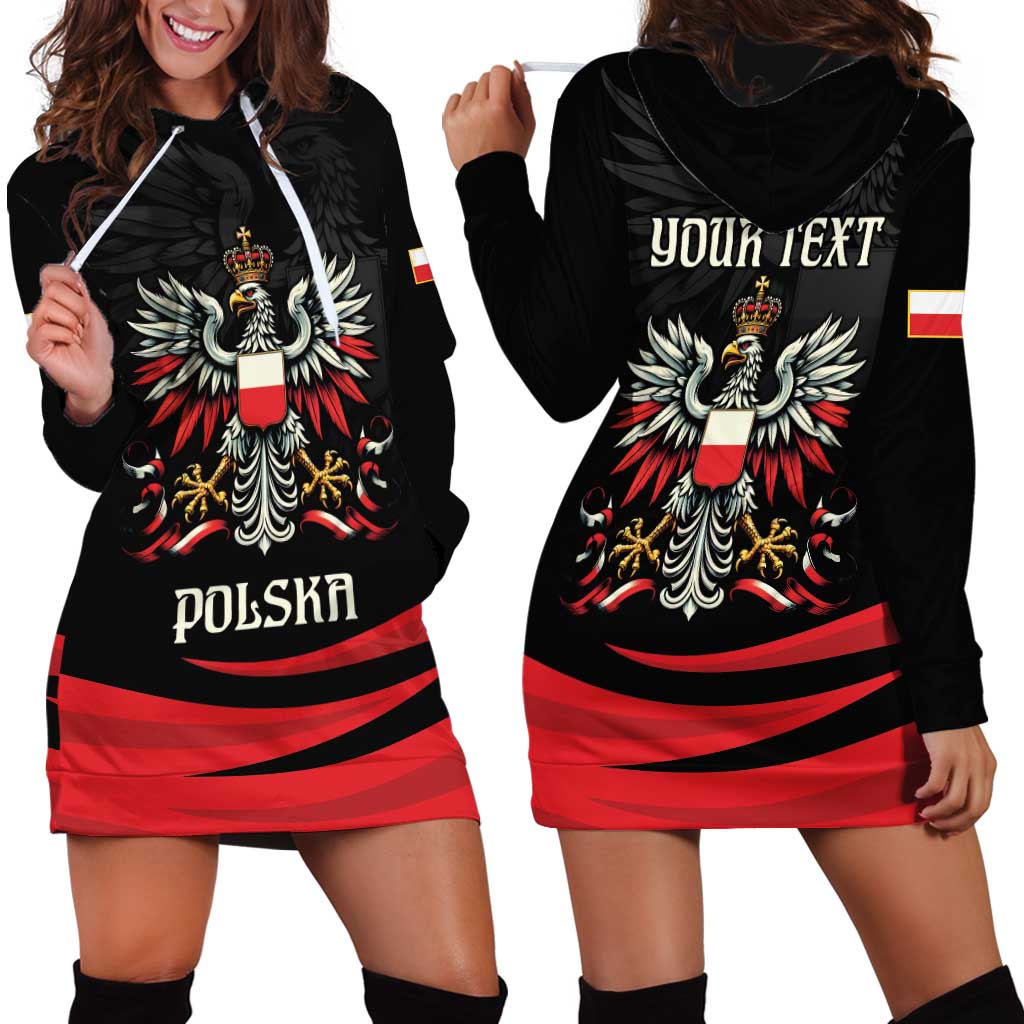 Poland National Flag Day Personalized Hoodie Dress Polsk Eagle Proud to be Poland