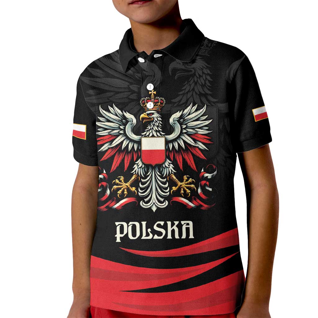 Poland National Flag Day Personalized Kid Polo Shirt Polsk Eagle Proud to be Poland