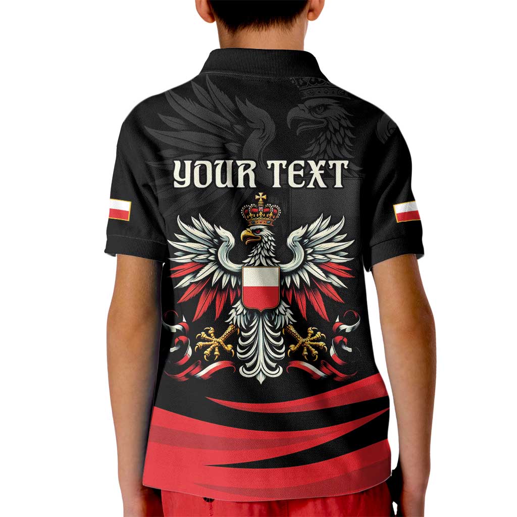 Poland National Flag Day Personalized Kid Polo Shirt Polsk Eagle Proud to be Poland